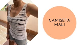 Camiseta calada crochet [upl. by Oremodlab]