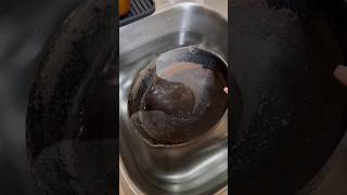 RESTORING MY CAST IRON SKILLET [upl. by Ylim]