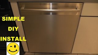 How To Install A Bosch Dishwasher [upl. by Borman904]