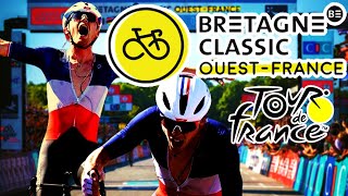 BRETAGNE CLASSIC OUEST FRANCE 2024  Tour de France 2024 [upl. by Akcirre294]