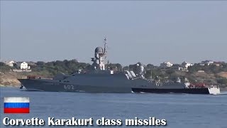 The latest Corvette Karakurt class missiles are prepared for the Russian Navy [upl. by Ahsatal]