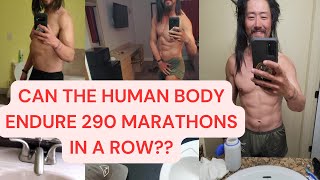 290 Marathons IN A ROW HOW Does It Effect The Body Body Transformation After 7400 Miles AT PCT CDT [upl. by Noam799]