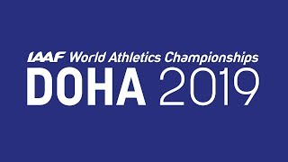 IAAF World Championships Doha 2019 – One Year to Go press c… [upl. by Koralie]