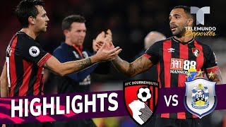 Bournemouth vs Huddersfield 21 Goals amp Highlights  Premier League  Telemundo Deportes [upl. by Naired754]