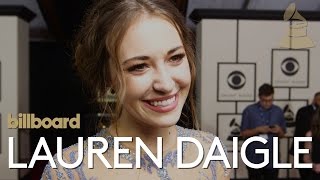 Lauren Daigle The 2016 GRAMMY Red Carpet [upl. by Yeldarb]