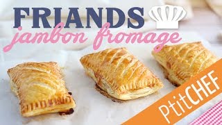 Recette de friands jambon fromage  Ptitchefcom [upl. by Pettit983]