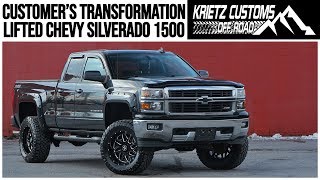 2015 Chevrolet Silverado Gets Lifted│ Krietz Customs [upl. by Scott558]