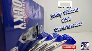 DataDart Jocky Wilson 95 Tungsten Steel Tip Darts Review [upl. by Eelyahs]