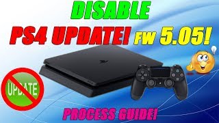 Disable PS4 Updates Via FTP Firmware 505 Exploit Process Guide [upl. by Joannes]