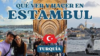 Qué ver en ESTAMBUL 🇹🇷 y RESTAURANTES 🌯 Guía con los lugares TOP y CONSEJOS IMPRESCINDIBLES 💡 [upl. by Hawken456]