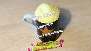 Mug Cake Carambar facile et rapide à faire [upl. by Udela63]