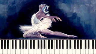 Swan Lake  Piano Solo Sheets Intermediate [upl. by Enyrat775]