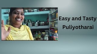 Tangy Tamarind Rice South Indian Puliyotharai Recipe [upl. by Dhiman]