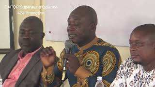 CONFERENCE SUR LE RENFORCEMENT DES CAPACITES CAFOP DODIENNE [upl. by Oiludbo451]