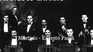 Martirio  Orquesta Francisco Canaro  Canta Ernesto Famá  1940 [upl. by Yatzeck]