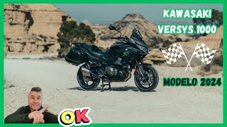 PRIMERA PRUEBA💥 KAWASAKI VERSYS 1000 💥MODELO 2024 ✔️UNA BESTIA [upl. by Weinrich550]