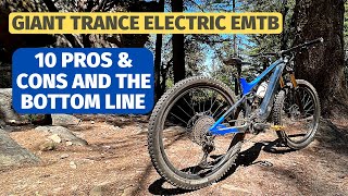 Giant Trance X E ebike review  Pros cons and bottom line of this full suspension electric bike [upl. by Grenville]