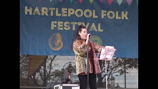 Rebecca Hearne John Barleycorn Hartlepool Folk Festival 2024 [upl. by Burrow93]