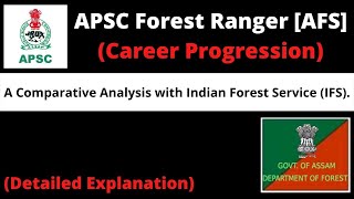 APSC Forest Ranger AFS  Career Progression A Comparative Analysis with Indian Forest Service [upl. by Sheeb227]