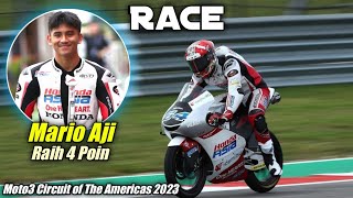 Hasil Race Moto3 Amerika 2023  Mario Aji raih 4 Poin [upl. by Petronille921]