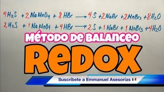 Balanceo por REDOX muy fácil y paso a paso [upl. by Lemaceon]