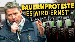 Bauernproteste  Bauer spricht Klartext Interview Anthony Lee [upl. by Bellew933]