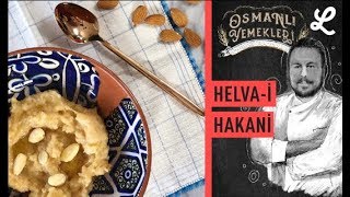 Şerbeti süt ve baldan helvası un ve nişastadan Helvai Hakani  Lokma Yemek Tarifleri [upl. by Mckenna]