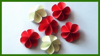 DIY Paper Flowers  Very Easy and Simple Paper Crafts [upl. by Rexanne]