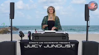 Juicy Junglist Liquid Drum And Bass Set at North Jetty Park for Sunsets And Soundwaves [upl. by Ekalb332]