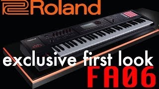 Sonicstate Exclusive Roland FA06 preview [upl. by Reiner576]