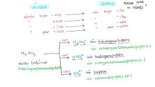 Video 11 Resumen iones de los ácidos oxoácidos [upl. by Ardnot]