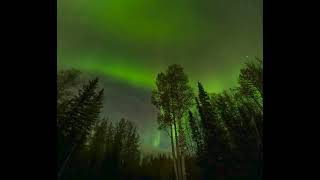 Fairbanks North Pole Alaska  Northern Lights  Aurora Borealis  KPI 7 [upl. by Asatan846]