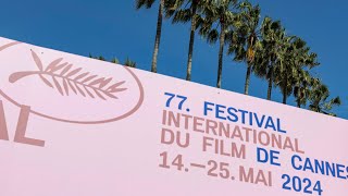 77ème édition du Festival de Cannes  une deuxième semaine placée sous le drapeau tricolore [upl. by Ellohcin843]