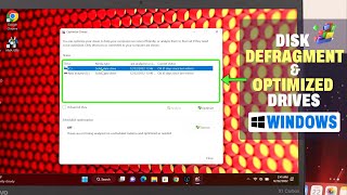 Windows 11 Disk Defragment amp Drive Optimization Tutorial [upl. by Jerrilee]