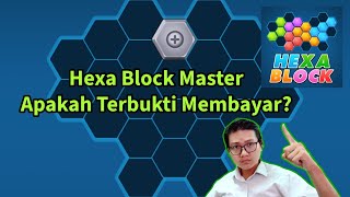 Saya Mencoba Penarikan 10Juta dari Aplikasi Hexa Block Master [upl. by Wei296]