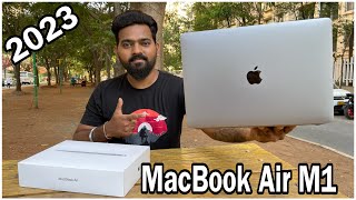 New MacBook Air M1 Unboxing In 2023 [upl. by Anek]