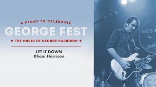 Dhani Harrison  Let It Down Live at George Fest Official Live Video [upl. by Renaud162]