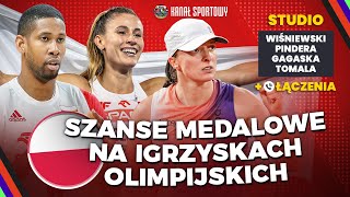 IGRZYSKA OLIMPIJSKIE PARYŻ 2024  ANALIZA SZANS MEDALOWYCH POLAKÓW  JANUSZ PINDERA I GOŚCIE [upl. by Roselia863]