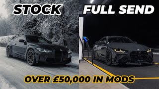 BUILDING A G82 M4 IN 10 MINUTES £50K IN MODS [upl. by Cheri]