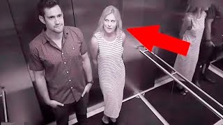 Top 10 Weird And Funny Elevator Moments Caught On Camera [upl. by Leumhs]