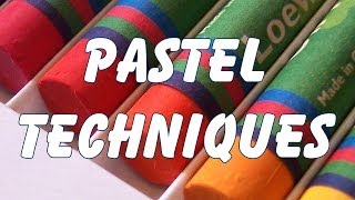 pastel drawing painting techniques [upl. by Sink]