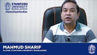 Stamford University Bangladesh Alumni Mahmud Sharif [upl. by Kirstyn]