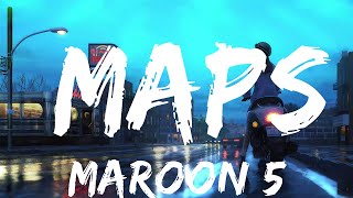 Maroon 5  Maps Karaoke Version [upl. by Corabelle180]