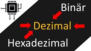 Binär in Dezimal Hexadezimal in Dezimal alle Zahlen in Dezimal umwandeln [upl. by Niajneb]