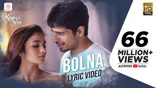 বলনা  Bolna  Hridoy Khan  Lyrical Video  বলনা তুই বলনা  Bolna Tui Bolna [upl. by Tyika34]