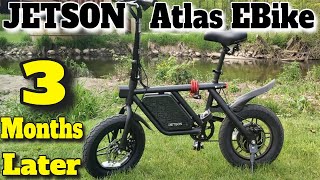 Jetson Atlas 14quot Fat Tire Ebike Review After 3 Months [upl. by Elset]