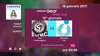 Casalmaggiore  Club Italia 30  Highlights  12 Giornata  Samsung Gear Volley Cup 201617 [upl. by Kassab]