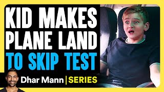 Mischief Mikey S1 E03 Kid Makes Plane Land To Skip Test  Dhar Mann Studios [upl. by Olds]