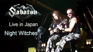 Sabaton  Night Witches  Live in Japan  Loud Park 2015 HD [upl. by Elum]