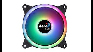 My AeroCool Duo12 12CM 120MM ARGB Computer Fan Review [upl. by Susannah396]